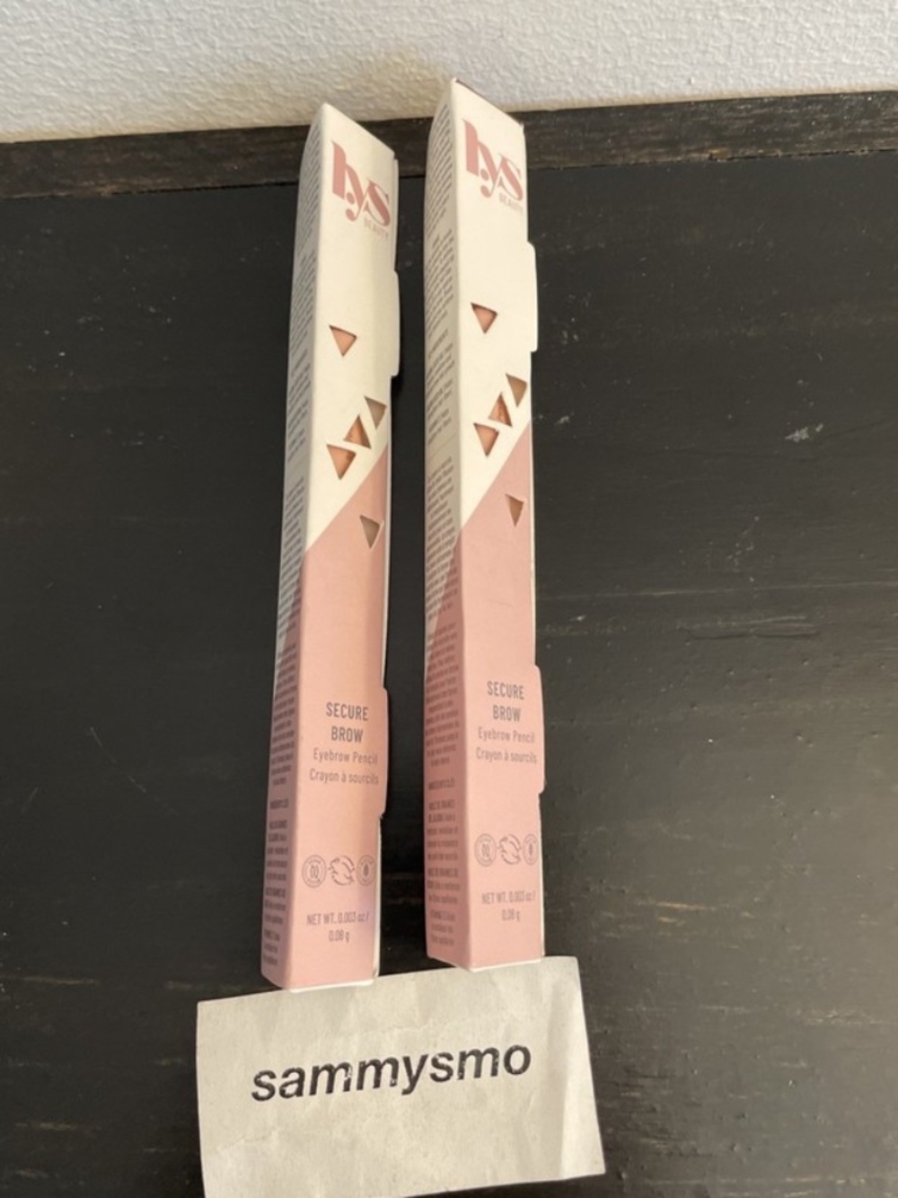 LYS BEAUTY Secure Brow Eyebrow Pencil SOFT BROWN, NIB x2